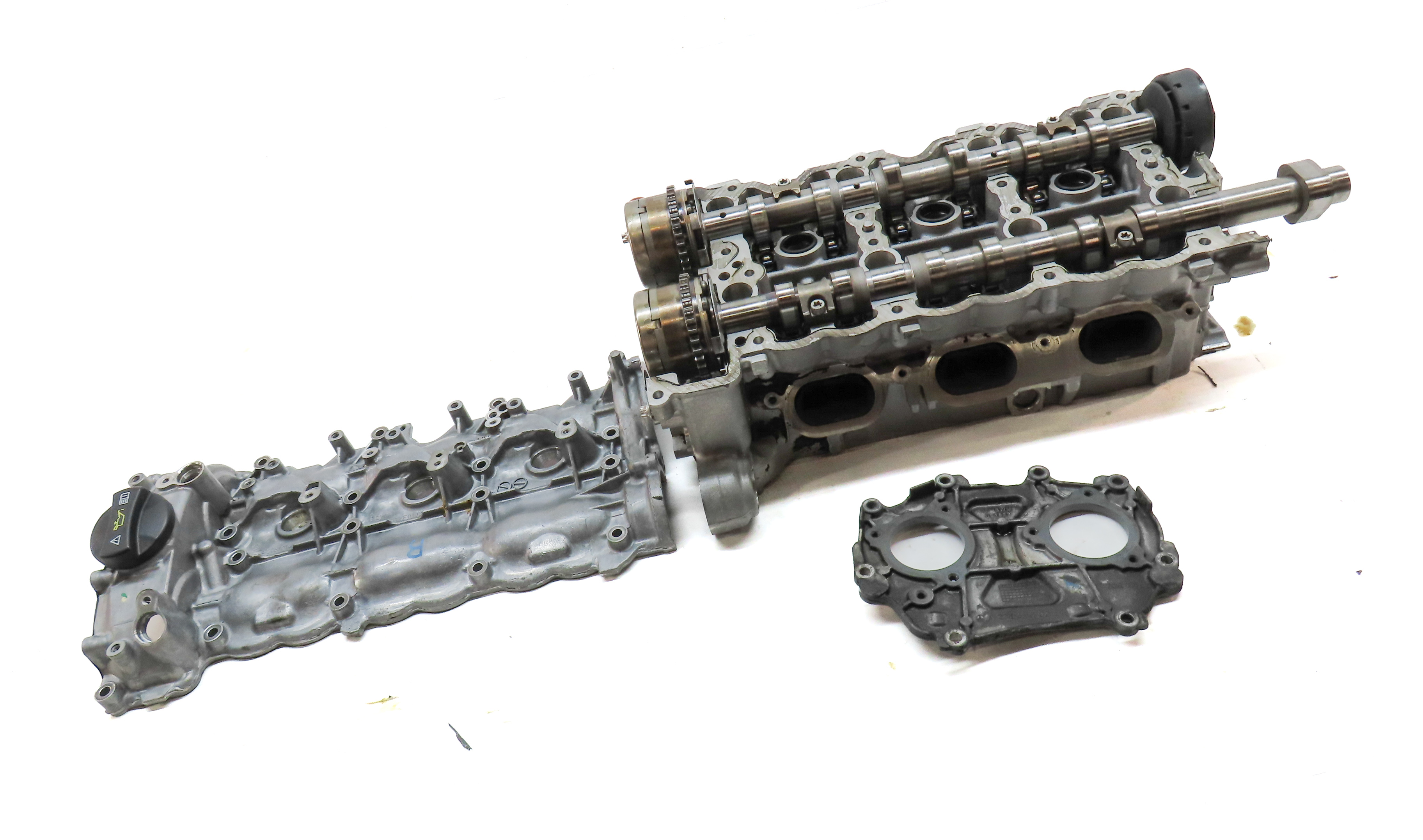 13-18 MERCEDES C E GLE ML (W204 W207 W212 W166) 3.5L M276 RIGHT CYLINDER HEAD — exact item pictured